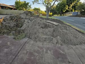 Free sand fill available for pickup 