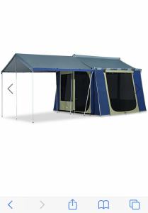 Oztrail 10 x 8 Cabin Tent Brand New no poles , pegs or ropes
