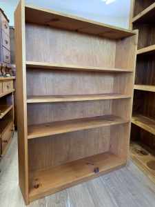 Timber bookcase or shelves