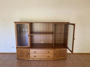 Wooden display or storage cabinet