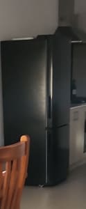 LG- black fridge