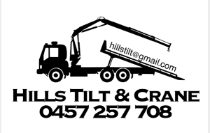 Hills Tilt Tray & Crane Truck Hire