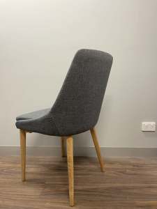 Chair grey material 