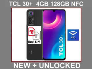 6 x NEW TCL 30+ 4G T676K 128GB NFC UNLOCKED 6.7 INCH $175 EACH