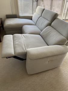 3 Seater sofa with ELECTRIC RECLINER and right Chaise