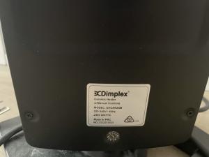 Dimplex ceramic heater 2400w