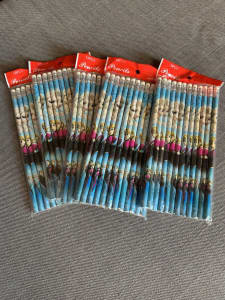 Frozen 12 pack of lead pencils. NEW PICKUP BEELIAR