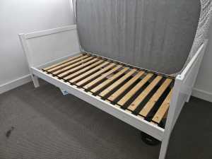 King single bed with mattress