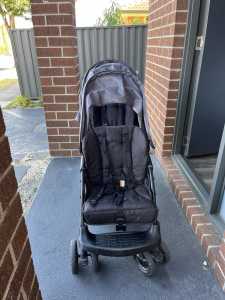 childcare two up double pram