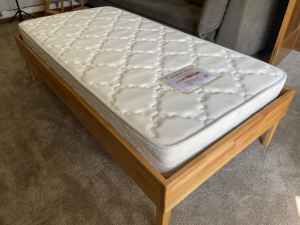 Single Bed (hardwood) including Mattress