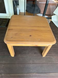Solid pine coffee or side table