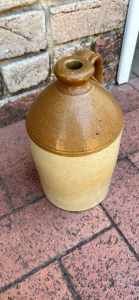 Old style pottery jug