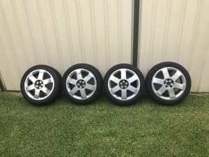 Audi TT VW alloy wheels