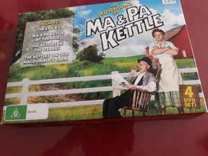 THE ADVENTURES OF MA & PA KETTLE-4 DVD SET