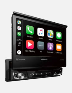 Pioneer AVH-Z7250BT Apple CarPlay, Android Auto Flip Out