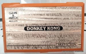 NINTENDO-DONKEY KONG GAME AND WATCH-LCD BLEED (PARTS ONLY)