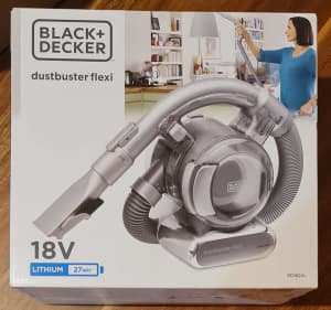 Black Decker Dustbuster Flexi 18V Lithium PD1820L Vacuum Cleaner
