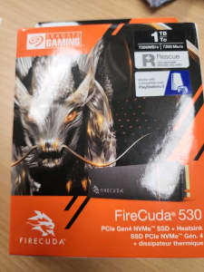 Seagate Firecuda 530 1TB PCIe Gen4 NVMe for PS5