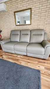 3 seater Genuine Leather Louge 