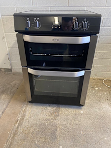 belling fse60do double oven induction range