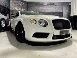 2014 Bentley Continental 3W MY14 GT V8 White 8 Speed Sports Automatic Coupe