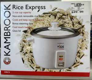 KAMBROOK RICE EXPRESS RICE COOKER BRAND NEW IN BOX