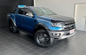 2020 Ford Ranger PX MkIII 2021.25MY Raptor Blue 10 Speed Sports Automatic Double Cab Pick Up