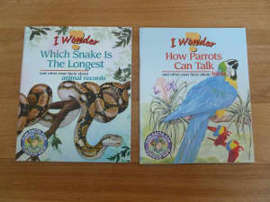 2 x Various Fun Facts For Curious Kids, Animals Books. 2 for $4.