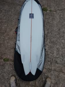Christenson Wolverine Surfboard used twice for sale 