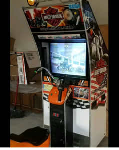 Harley Davidson Sega L.A Riders arcade game swap or trade