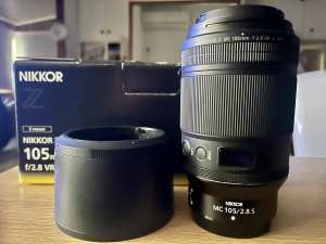 Nikon Z MC 105 mm f2.8 Lens