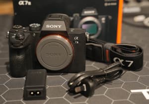 Sony A7 Mk3 Full frame mirrorless camera body complete
