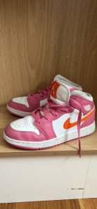 Nike Jordan 1 Pink/Orange/White US 5