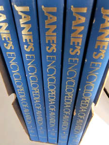 JANE'S .ENCYCLOPAEDIA OF AVIATION volumes 1-5 