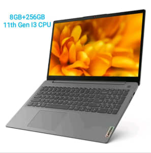 NEW! Lenovo IdeaPad 3 15ITL6 15.6" FHD Laptop 11 Gen I3 CPU 8GB+256GB 