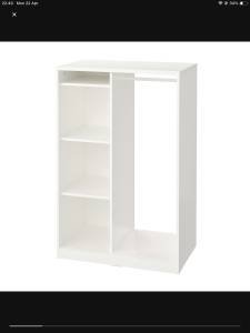 Ikea Syvde clothes Rack with Shelves