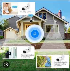 Security Camera systems from wired to solar, easy installation assista