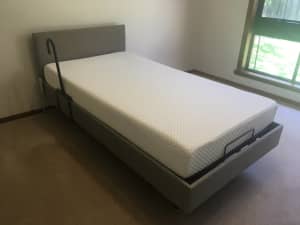 As New King Single Electric Bed