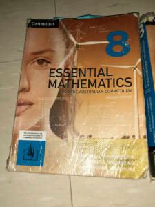 SELLING YEAR 8 CHEAP ESSENTIAL MATHEMATICS TEXTBOOK