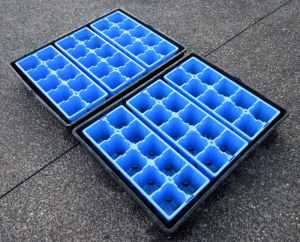 60x PLANT POT Cell Seed Grow Seedling Growing Planter Propagating Tray