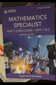 Specialist year 11 academic associates revised edition units 1&2