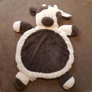 As new cow shaped rug/ baby play mat