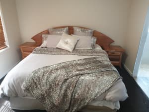 King size Marri Wood bedroom suite 