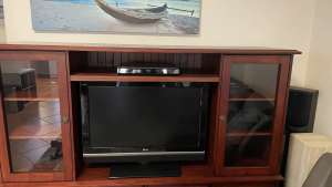 Free Entertainment Unit and TV