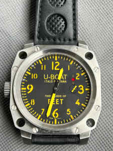U Boat Thousands of Feet mens watch. Made in Italy