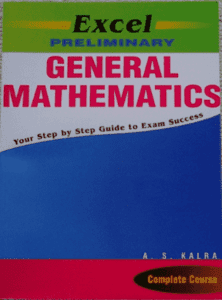 New Excel Preliminary General Mathematics Step by Step Guide to Exam