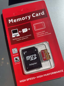 Micro SD Card 64GB, 128GB 256GB