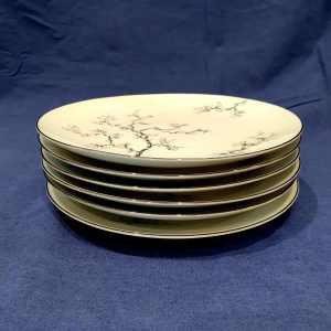 Vintage Noritake RC 217 Plate Set - 6 pieces