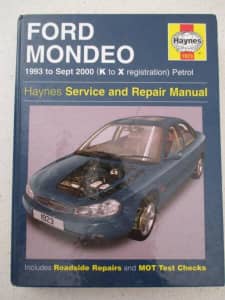 Ford Mondeo Service and Repair Manual: 1993 to Sept 2000 (K to X