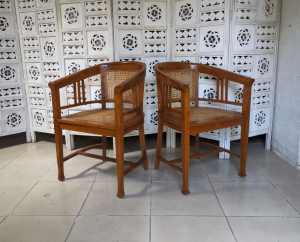 Vintage Elbow Chairs - Delivery Available